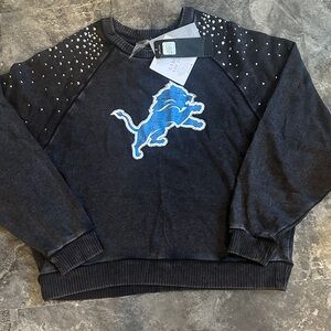 Women’s Detroit Lions crew neck